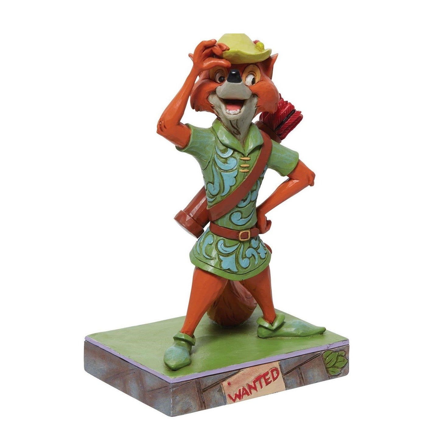 DISNEY TRADITIONS BY JIM SHORE ROBIN HOOD 50TH ANNIVERSARY 14.5CM