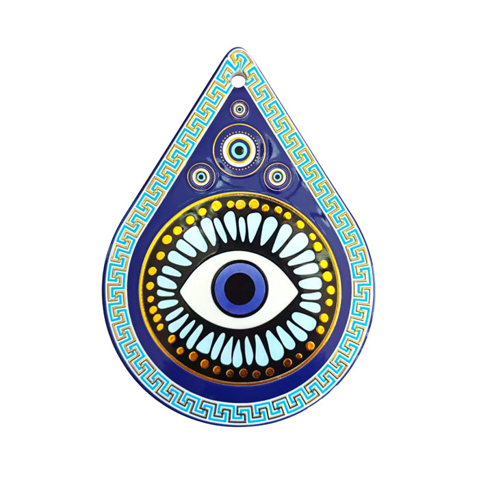 CERAMIC TRIVET TEAR DROP HYDRA EYE