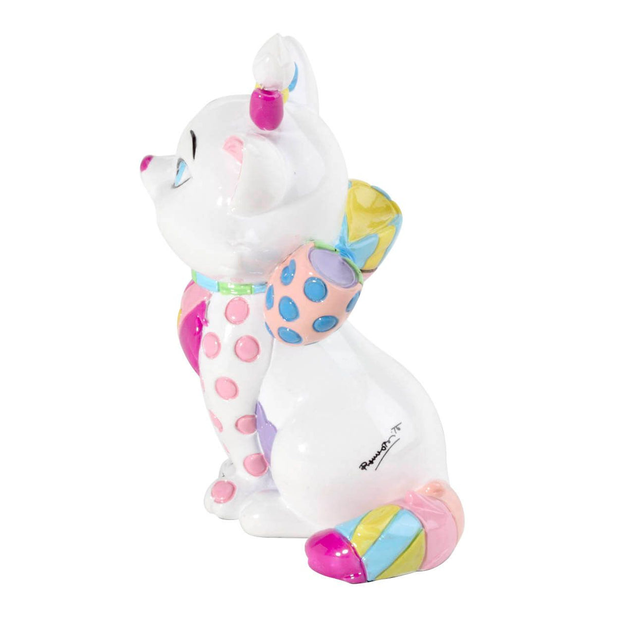 DISNEY BRITTO MARIE CAT MINI FIGURINE SITTING UP