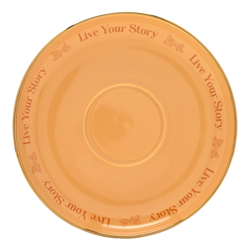 DISNEY PRINCESS TEA CUP & SAUCER SET BELLE