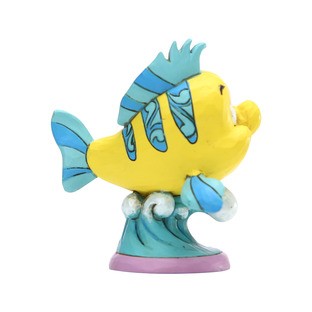 DISNEY TRADITIONS LITTLE MERMAID GO FISH FLOUNDER PERSONALITY POSE