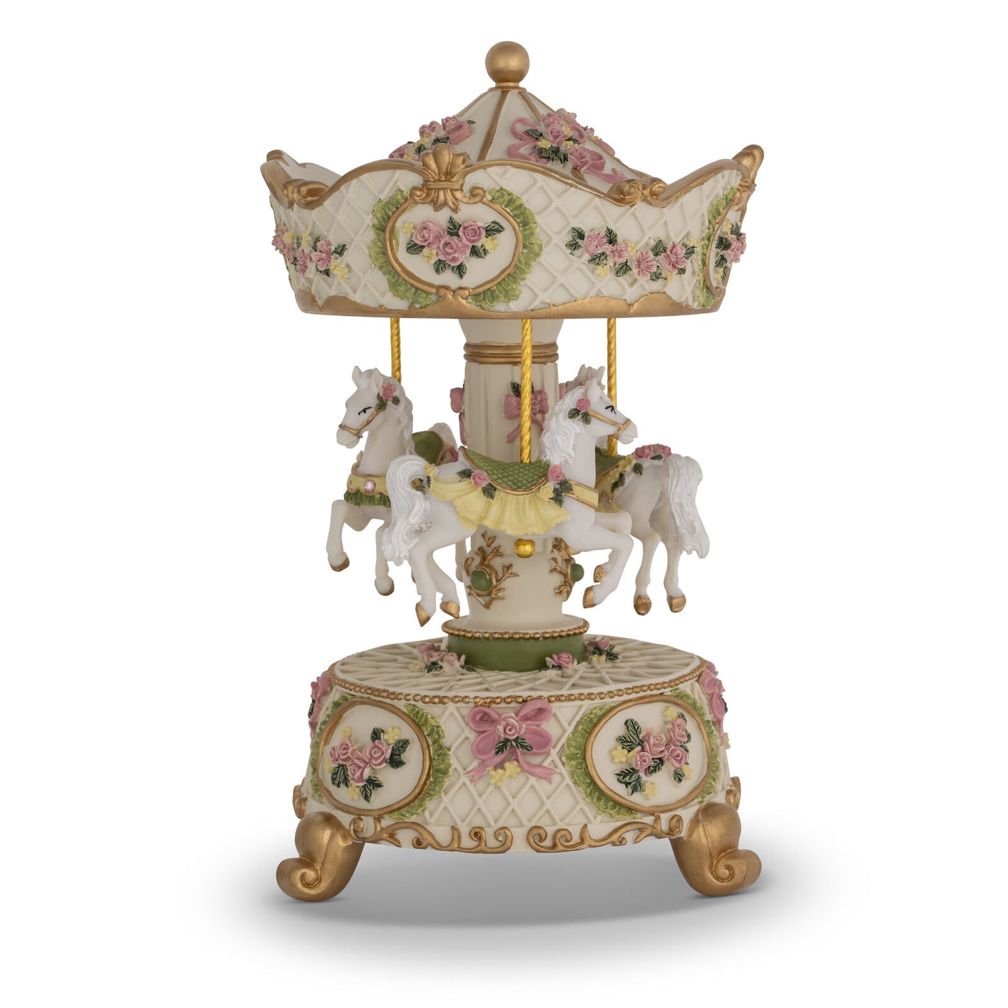 Musical Carousel 3 Horse Forains