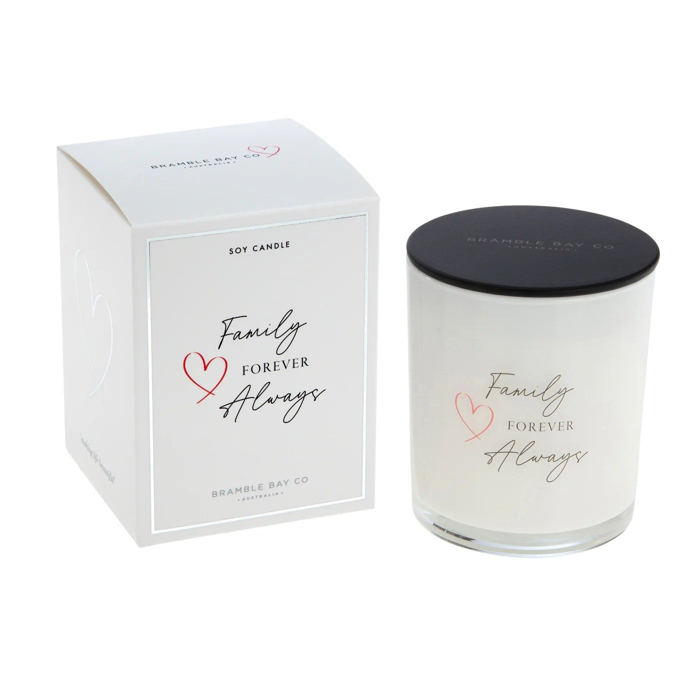 Bramble Bay Candle "Family Forever Always" 300g