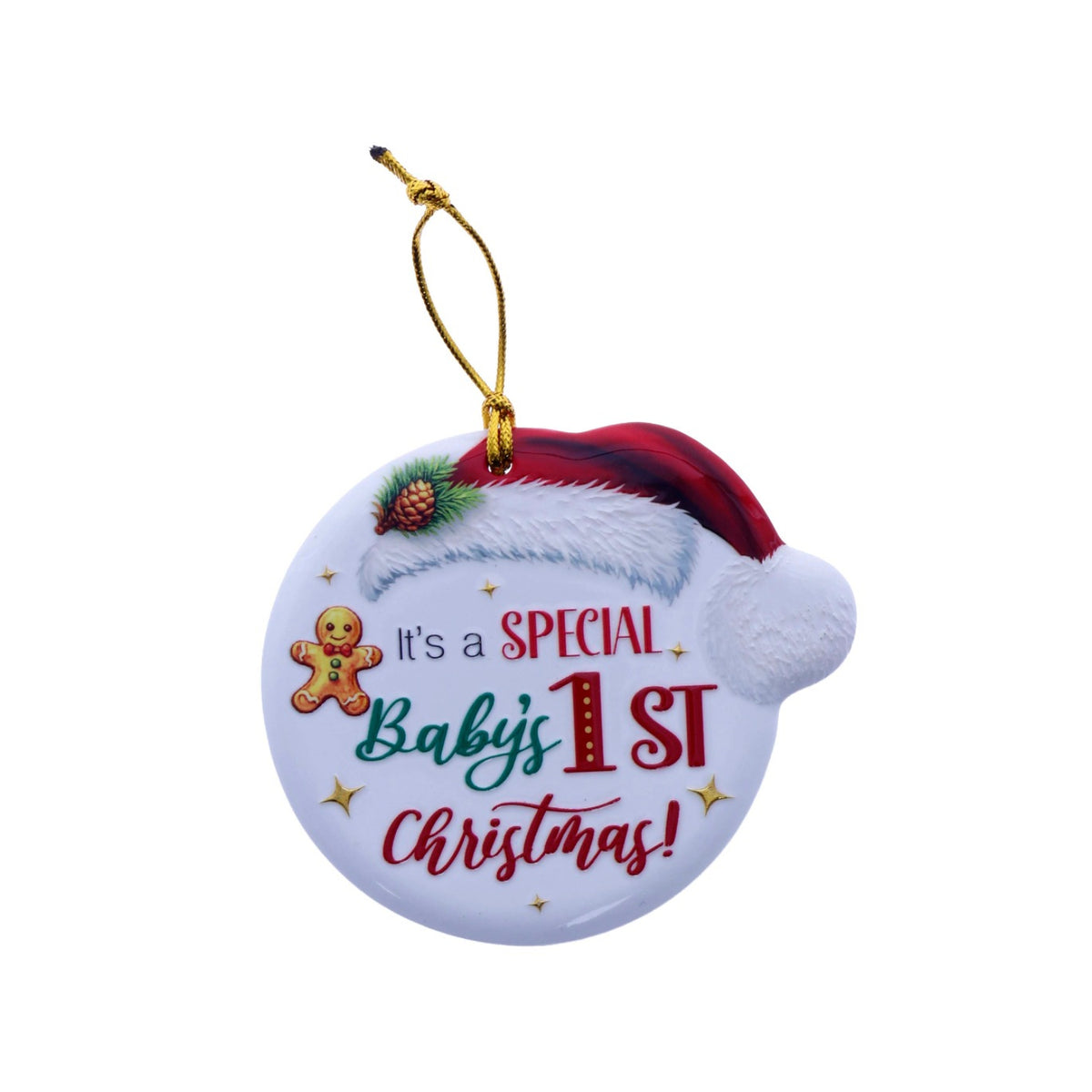 Christmas Sentiment Ceramic Plaque Special Babies 1st Christmas