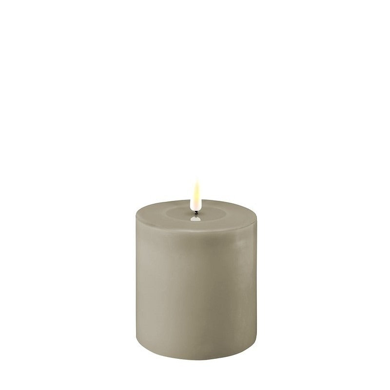 DELUXE HOMEART SAND LED CANDLE 10.5 X 10.5CM