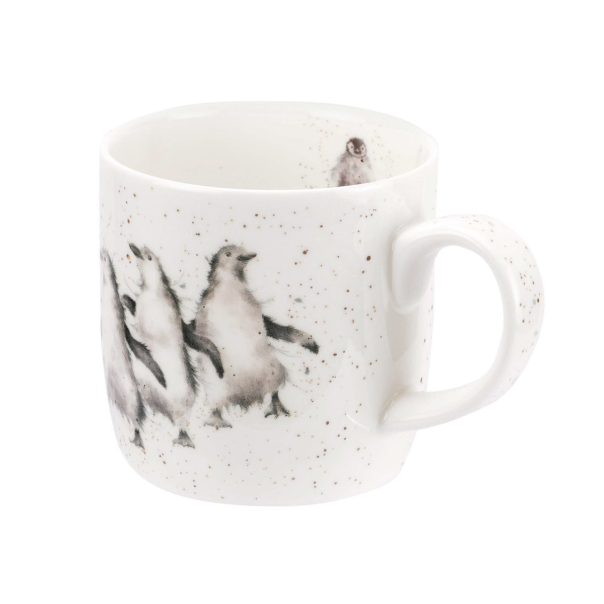 Royal Worcester Wrendale Designs Mug Penguin Out on the Town