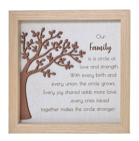 Plaque Tree Of Life Verses