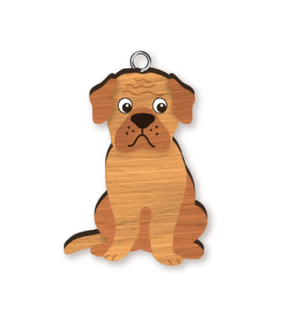HANDMADE KEYRING FRENCH MASTIFF