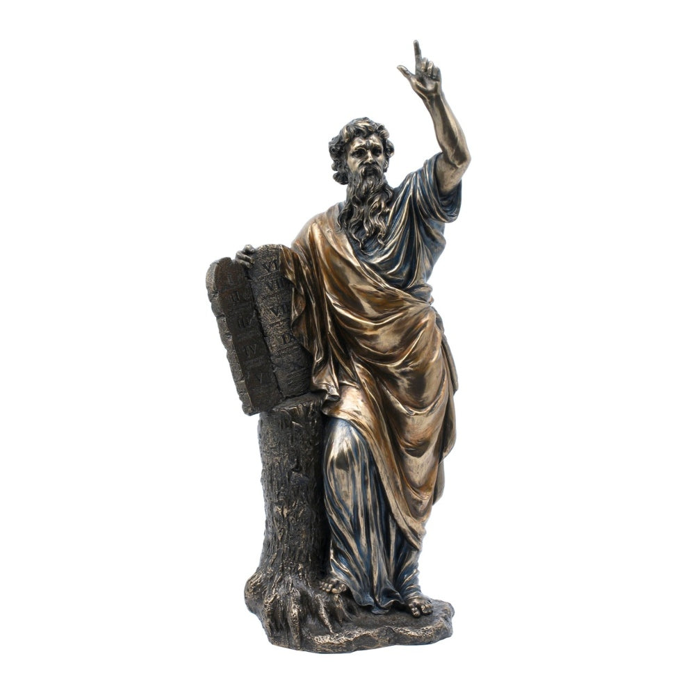 VERONESE DESIGNS MOSES HOLDING THE 10 COMMANDMENTS 30CM