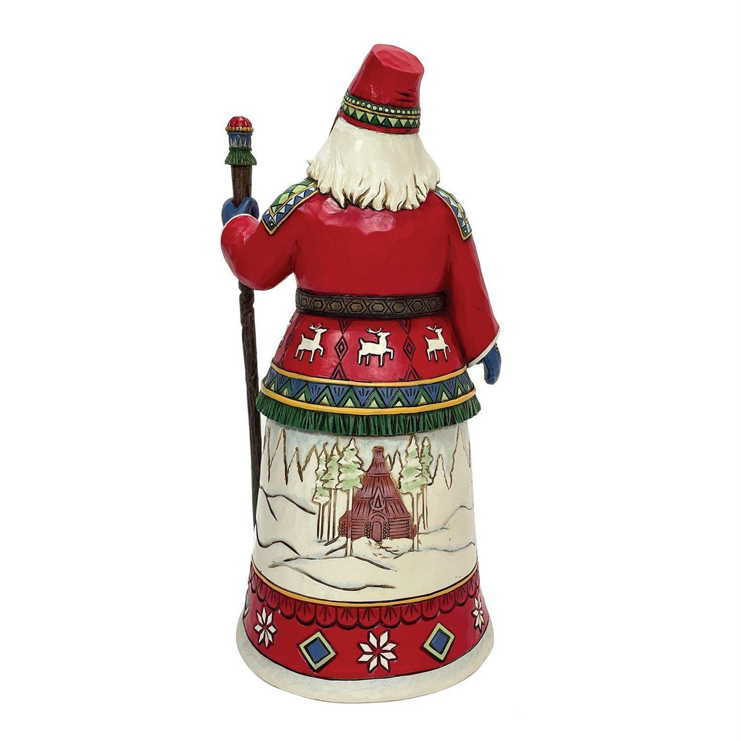 HEARTWOOD CREEK LAPLAND SANTA SLEIGH 25CM