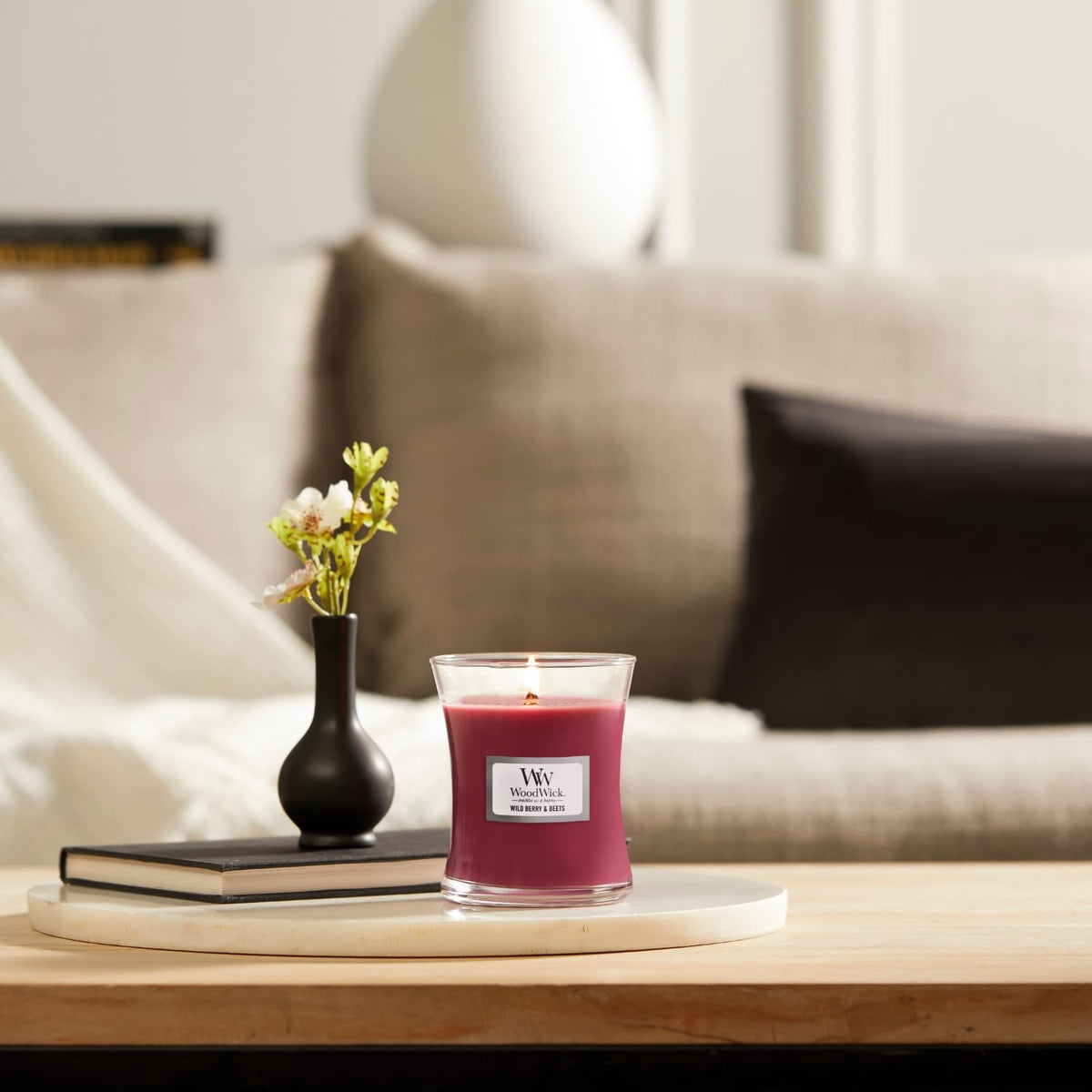 WoodWick Candle Wild Berry & Beets Mini