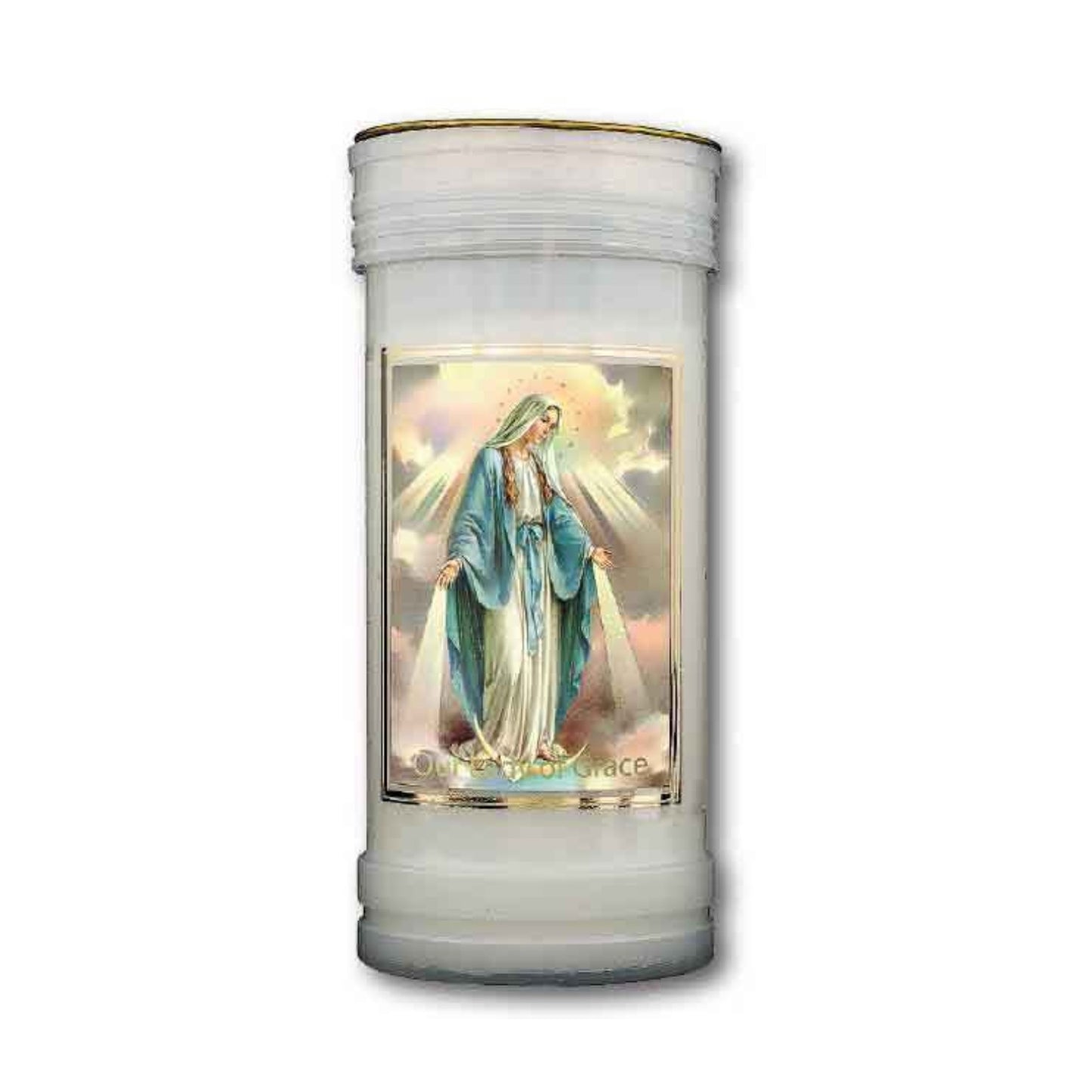 Devotional Candle Miraculous Lady Of Grace