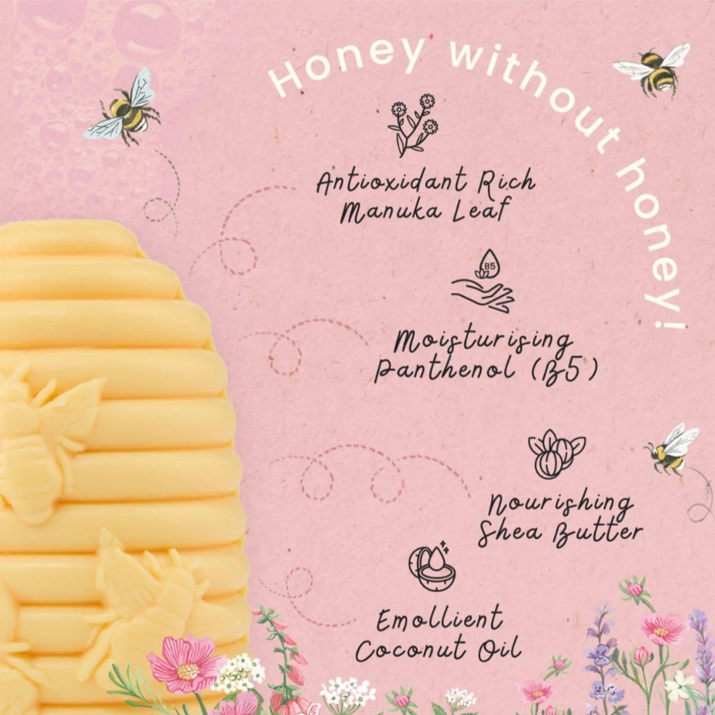 Heathcote & Ivory Busy Bees Beehive Soap