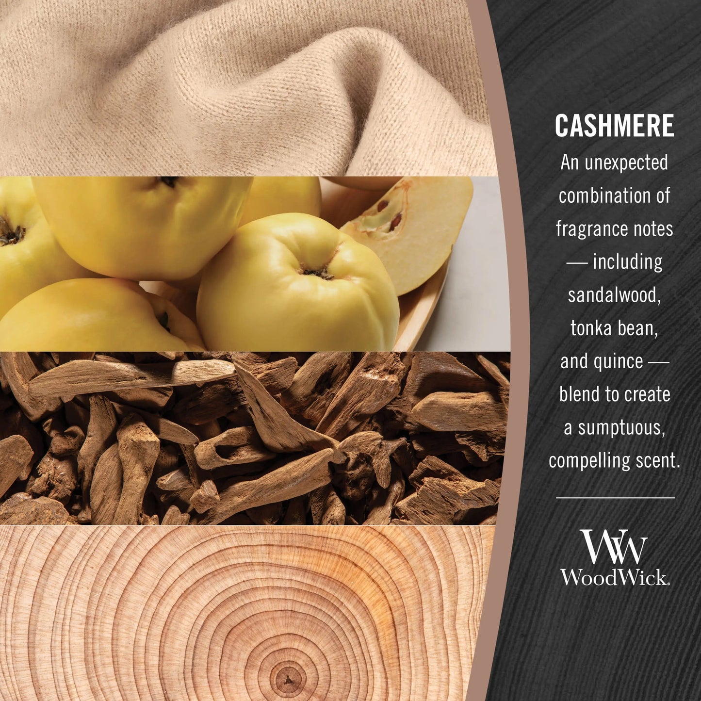 WoodWick Candle Cashmere Medium