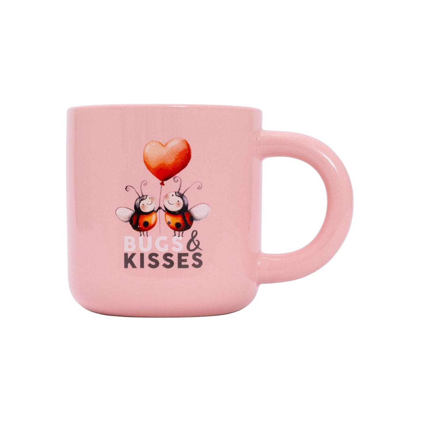 Valentine's Day Ladybug Mug "Bugs & Kisses"