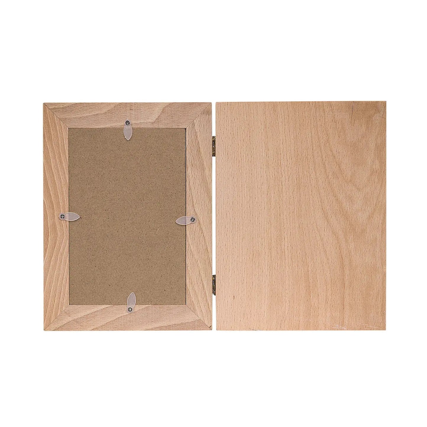 Folding Photo Frame In Wood With Verse For Dad