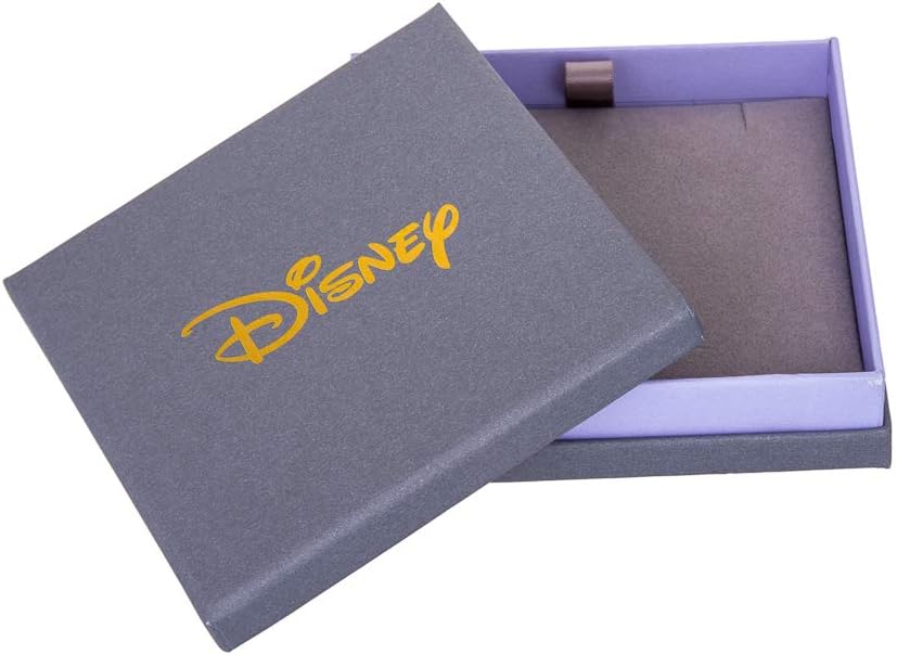 DISNEY COUTURE KINGDOM DUMBO AND CIRCUS BALL DOUBLE WITH ENAMEL NECKLACE WHITE GOLD PLATED