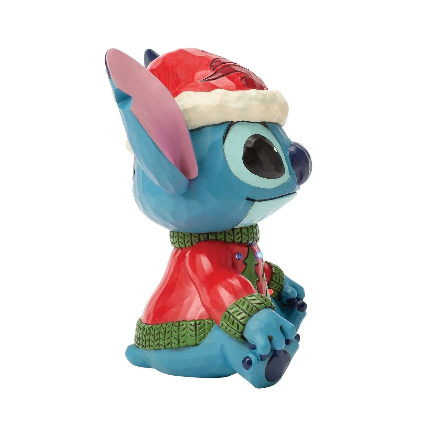 DISNEY TRADITIONS BY JIM SHORE CHRISTMAS STITCH SWEATER LED