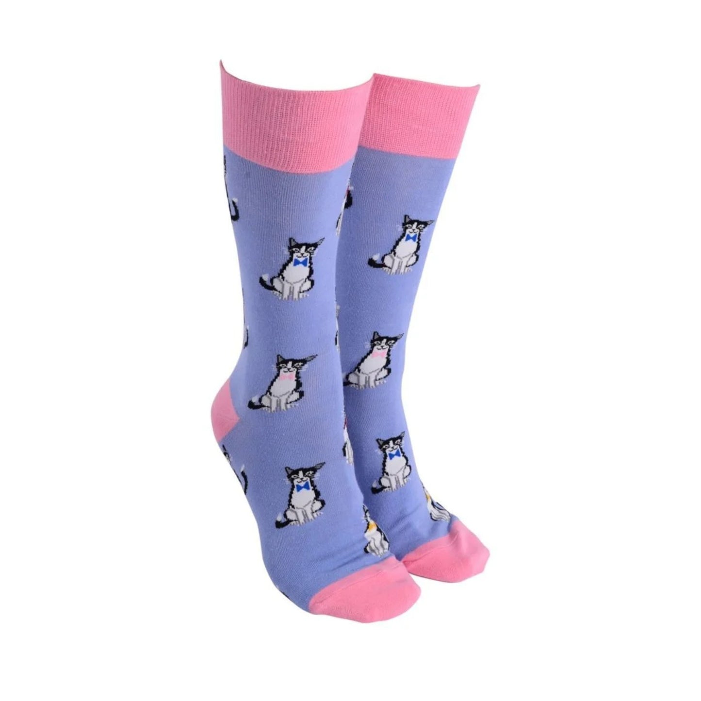 Sock Society Bow Tie Cats
