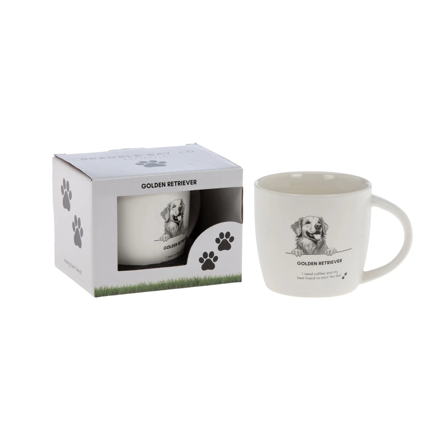 Bramble Bay Pet Mug Golden Retriever