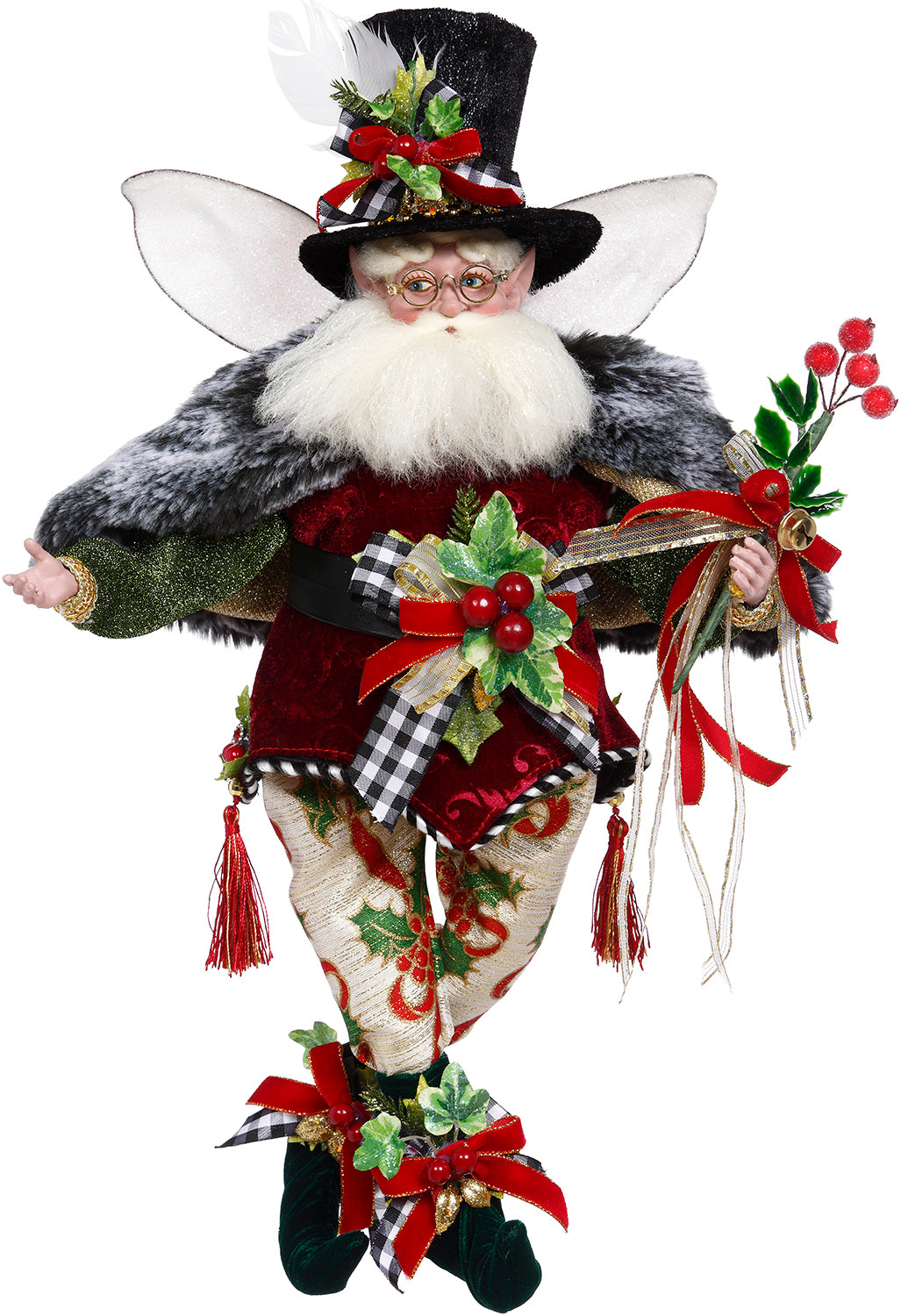 MARK ROBERTS CHRISTMAS HOLLY BERRY ELF MEDIUM