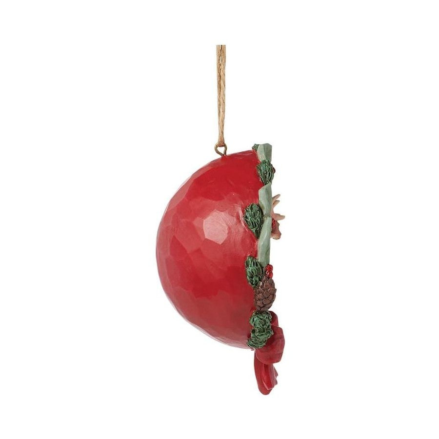 Heartwood Creek By Jim Shore Santa Scene Diorama Hanging Ornament