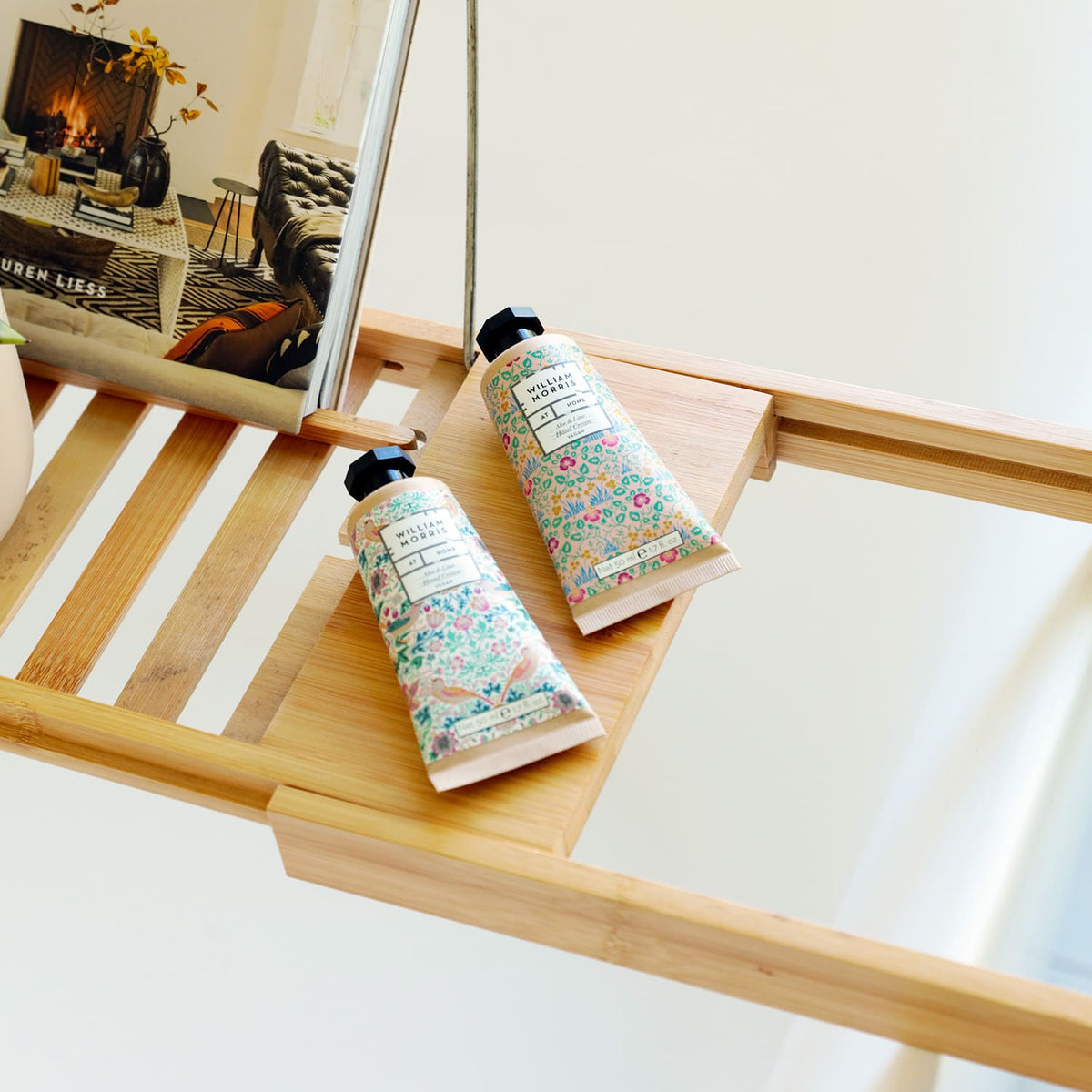 William Morris at Home Aloe & Lime Hand Cream Strawberry Thief