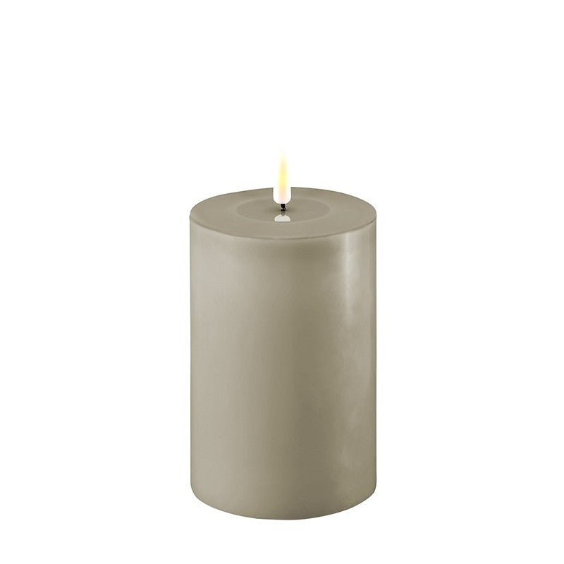 DELUXE HOMEART SAND LED CANDLE 10 X 15CM