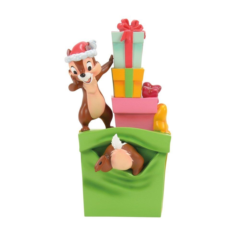 Disney Showcase Christmas Chip 'N' Dale With Gifts