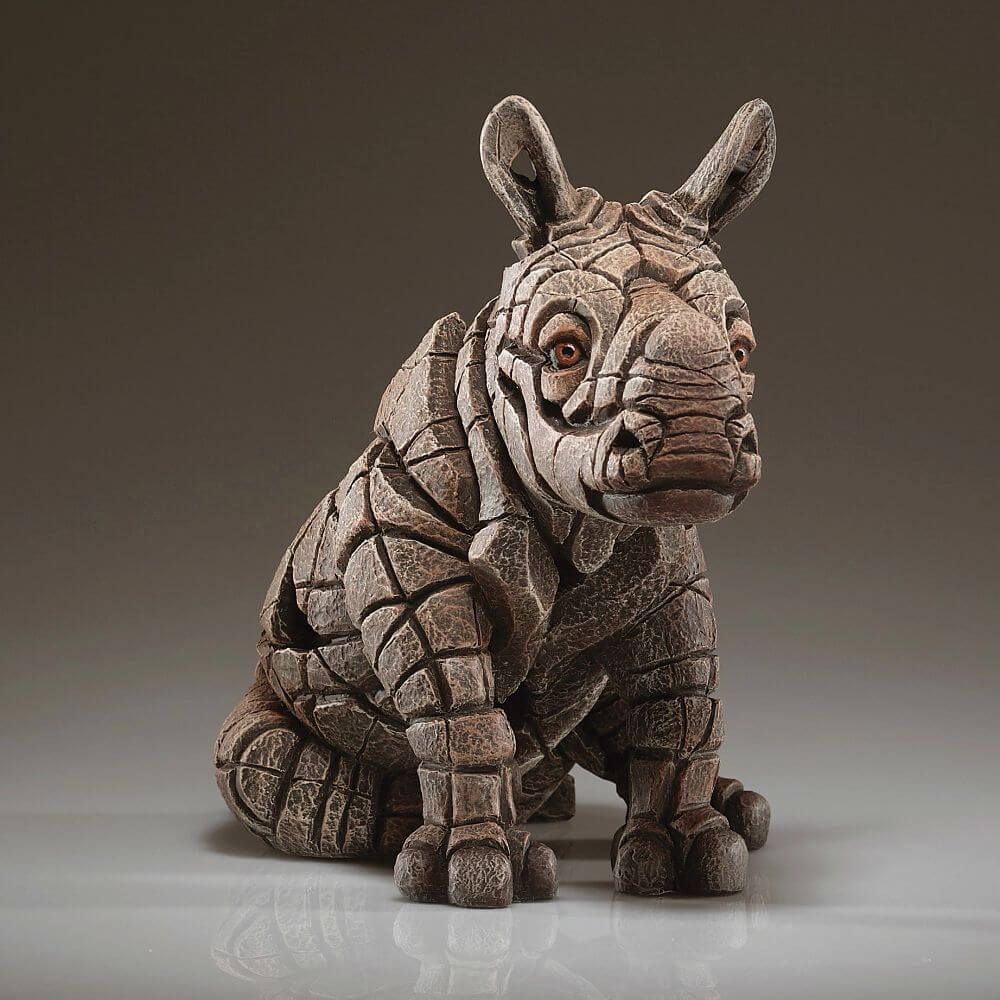 EDGE SCULPTURE RHINO CALF FIGURE