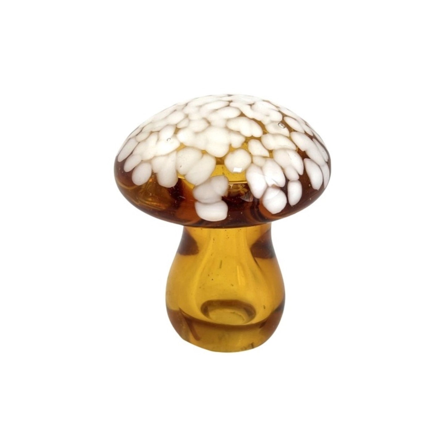 ZIBO ART GLASS MUSHROOM SMALL CAP2A