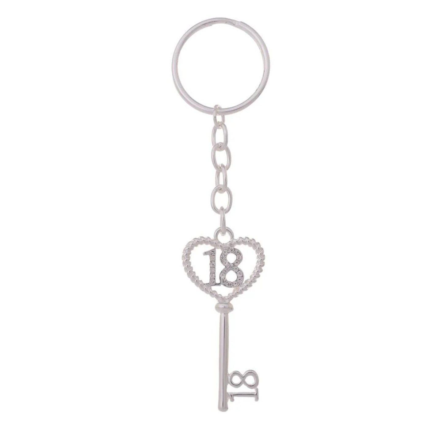 Equilibrium Birthday Keyring 18th