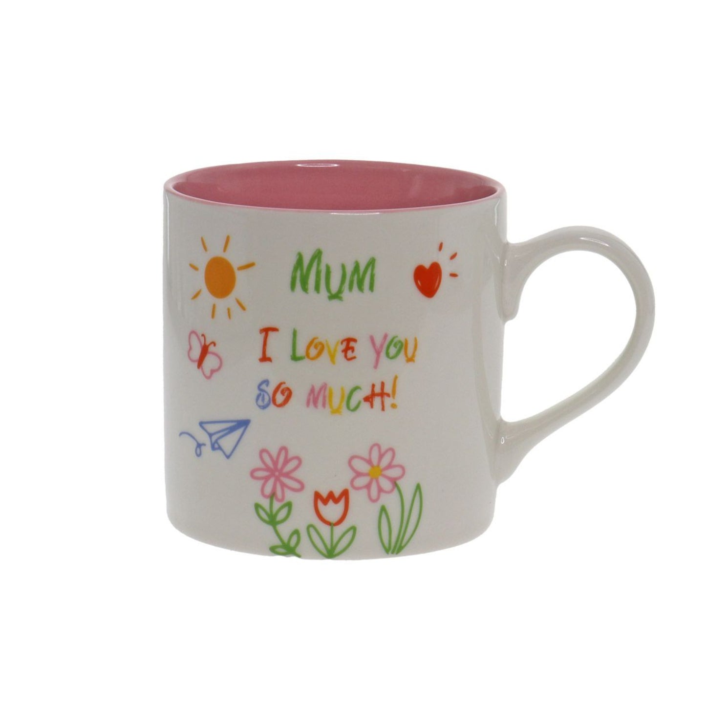 MUG KID ART MUM LOVE YOU
