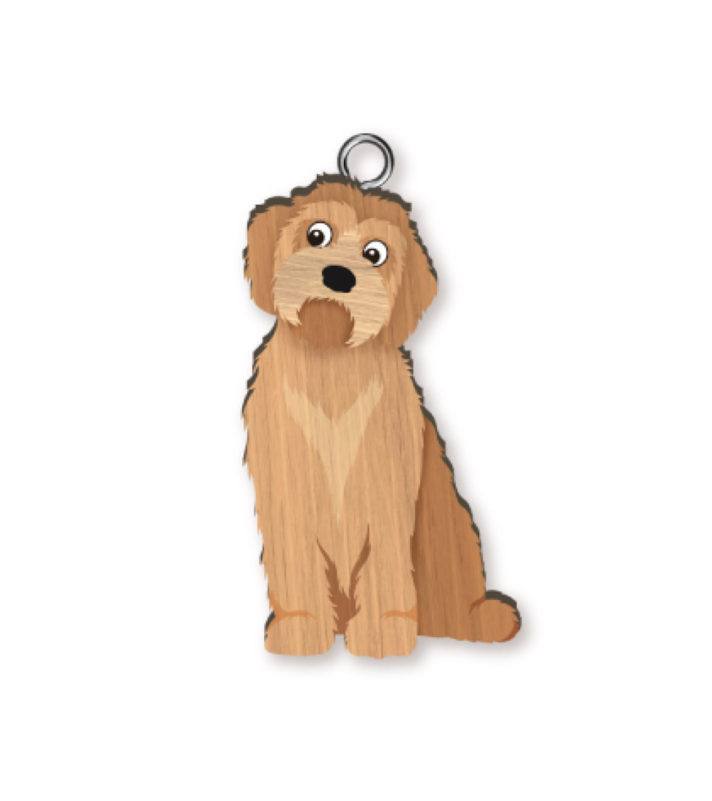 HANDMADE KEYRING GROODLE