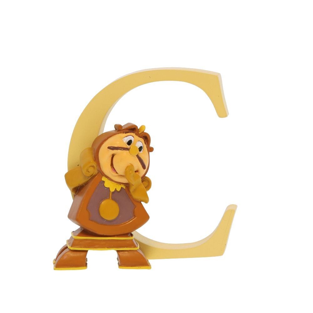 Disney Showcase Letter Figurine Cogsworth "C"
