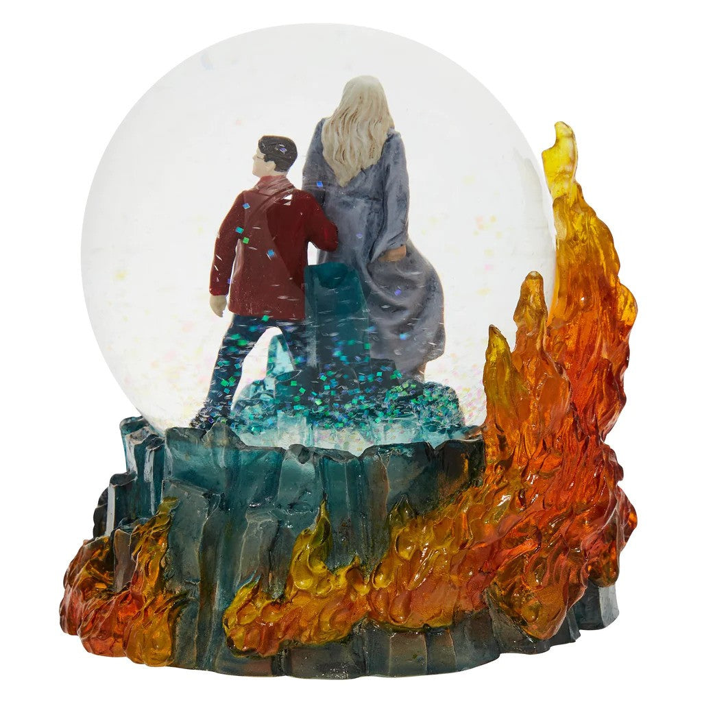 HARRY POTTER SNOW GLOBE HALF BLOOD PRINCE HARRY AND DUMBLEDORE
