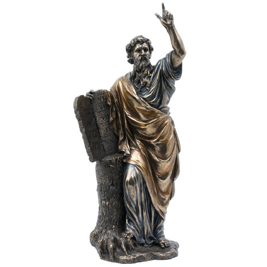 VERONESE DESIGNS MOSES HOLDING THE 10 COMMANDMENTS 30CM