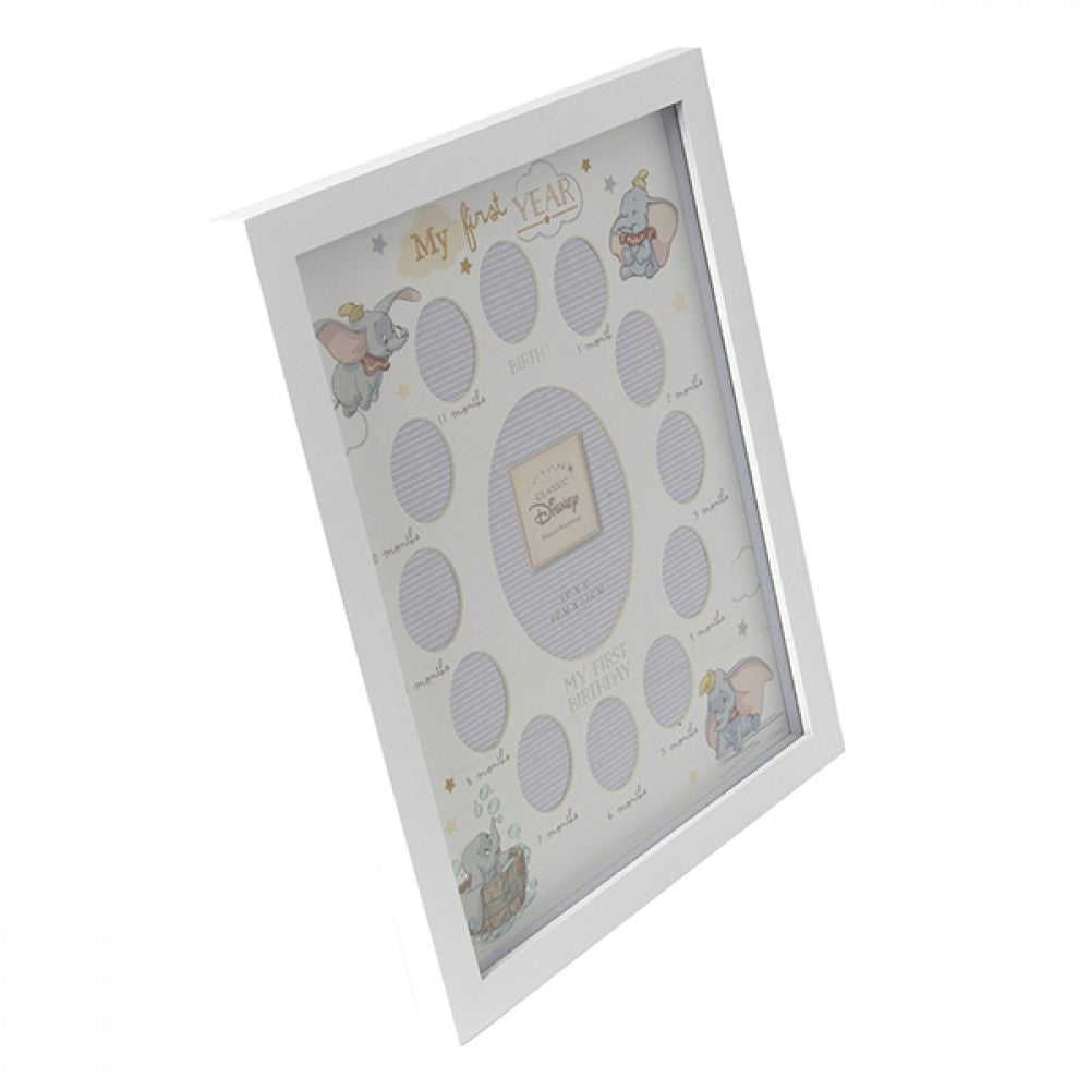 DISNEY BABY MAGICAL BEGINNINGS DUMBO PHOTO FRAME 3.5X5 MY FIRST YEAR