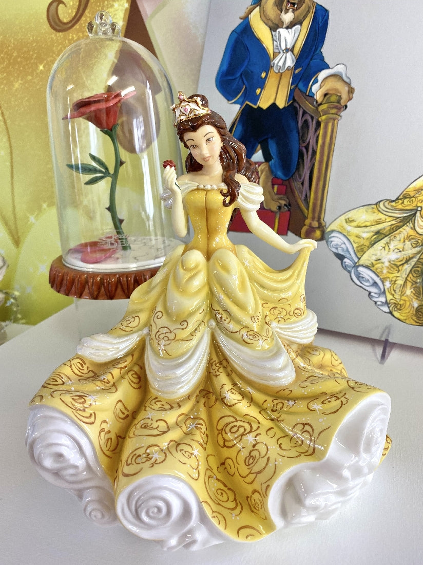 DISNEY ENGLISH LADIES COLLECTION STATUETTE BEAUTY & THE BEAST BELLE