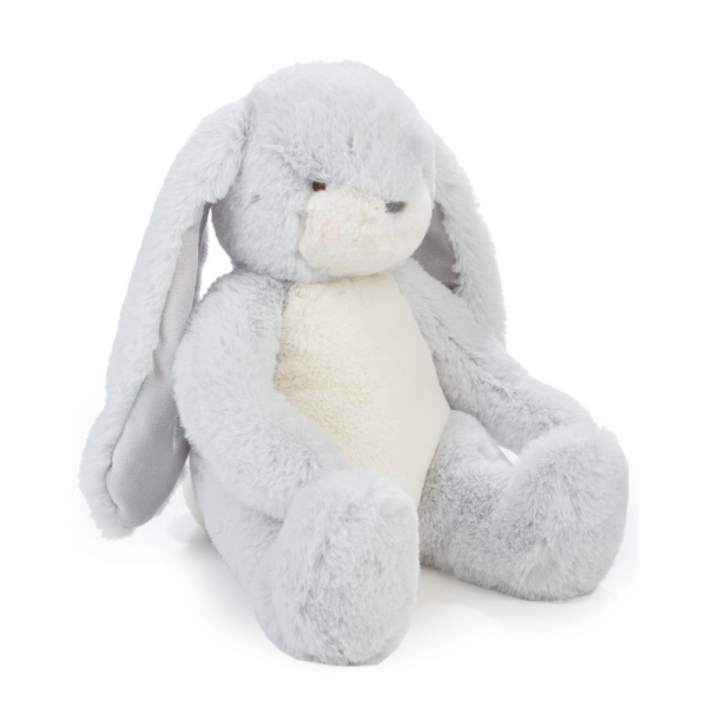 BUNNIES BY THE BAY PLUSH BUNNY SWEET NIBBLE GREY LARGE 40CM