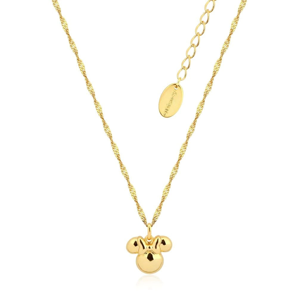 Mickey mouse store gold necklace