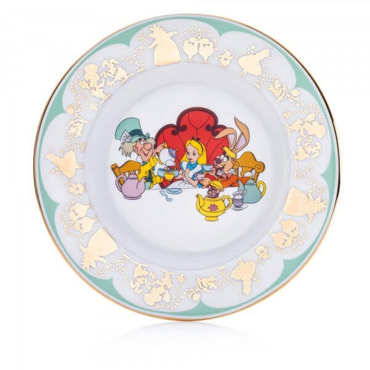 DISNEY ENGLISH LADIES COLLECTION BREAD PLATE ALICE IN WONDERLAND MAD HATTER