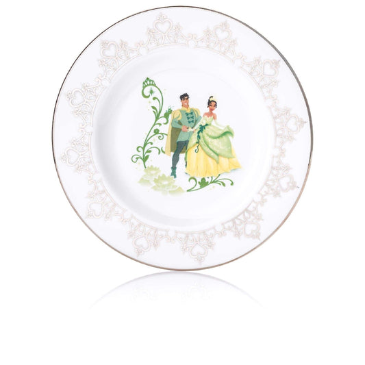 DISNEY ENGLISH LADIES COLLECTION BREAD PLATE WEDDING THE PRINCESS & THE FROG TIANA