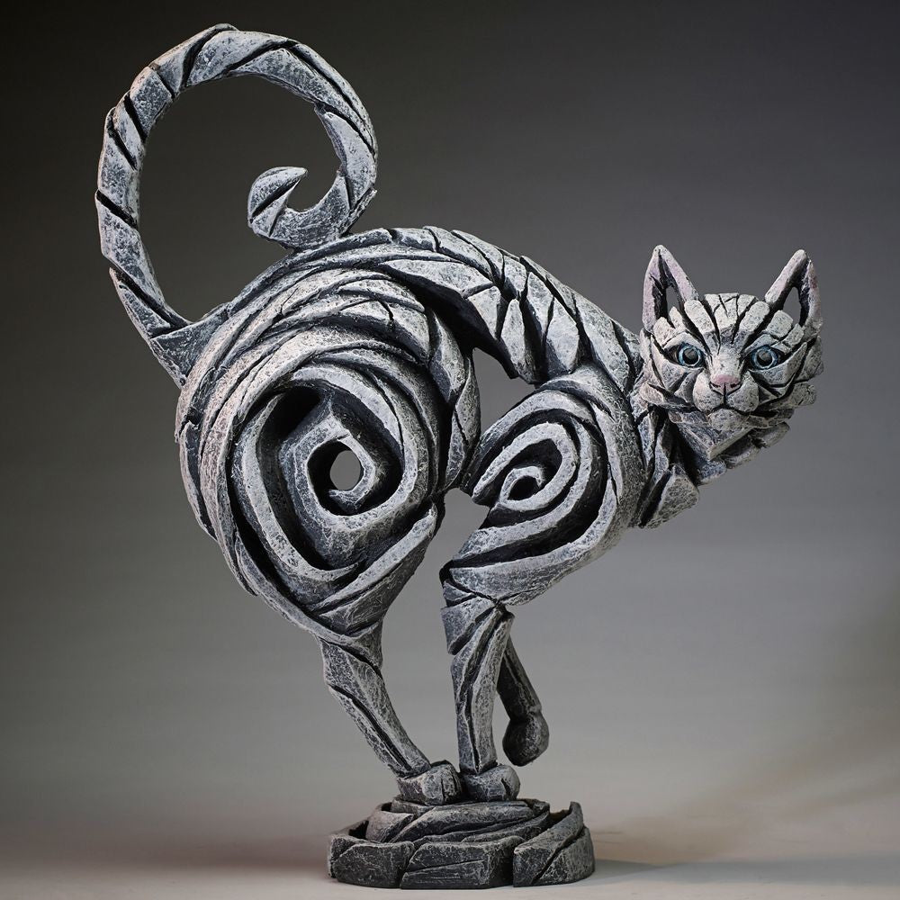 EDGE SCULPTURES MATT BUCKLEY DESIGNS CAT FIGURINE SMALL 38CM