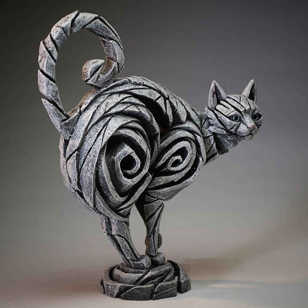 EDGE SCULPTURES MATT BUCKLEY DESIGNS CAT FIGURINE SMALL 38CM