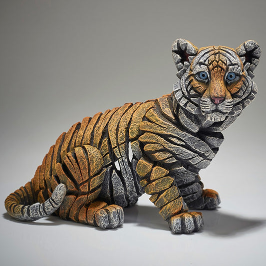 EDGE SCULPTURE BY MATT BUCKLEY DESIGN TIGER CUB 20CM