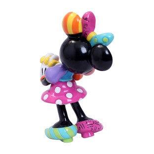 DISNEY BRITTO MINI FIGURINE MINNIE MOUSE STANDING HANDS TOGETHER