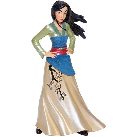 DISNEY SHOWCASE MULAN STANDING IN WIND 20CM