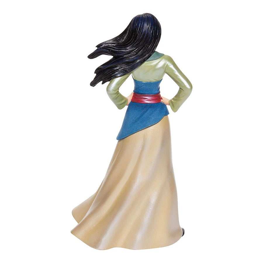 DISNEY SHOWCASE MULAN STANDING IN WIND 20CM