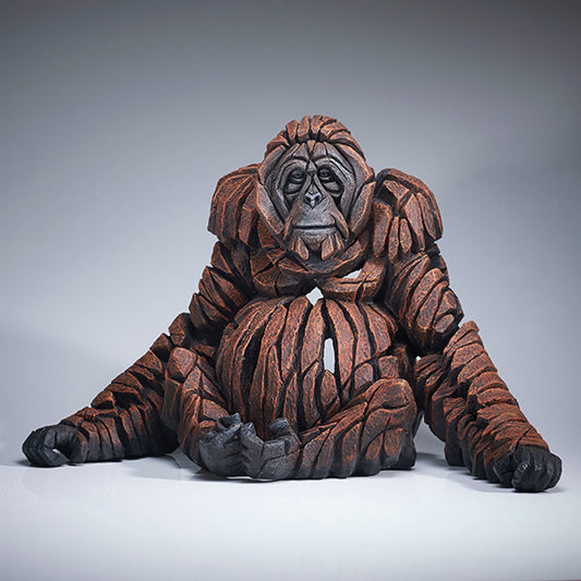 EDGE SCULPTURE MATT BUCKLEY DESIGNS MOTHER ORANGUTAN FIGURE 54CM